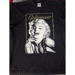 Marilyn Monroe Infamous T-shirt 3xL 28.5x33